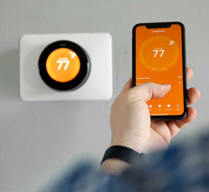 AC-Intallation-with-smart-thermostat
